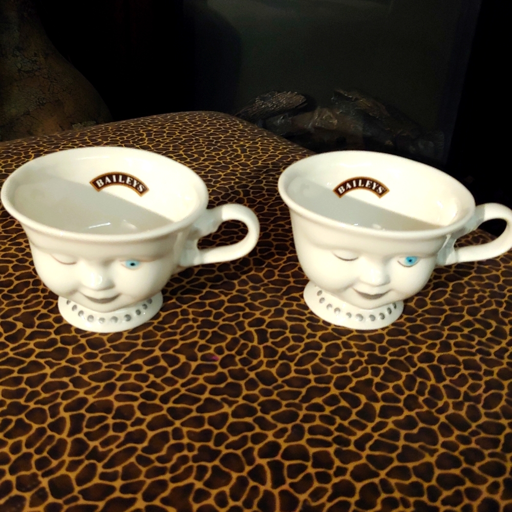 Baileys Irish Cream winking coffee cups limited edition Helen.